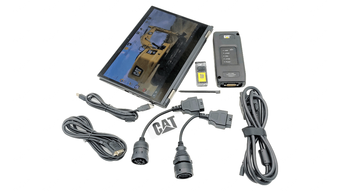 Diagnostic Kit + CAT ET 2023a + Perkins 2023 W/ CAT Comm 3 Adapter