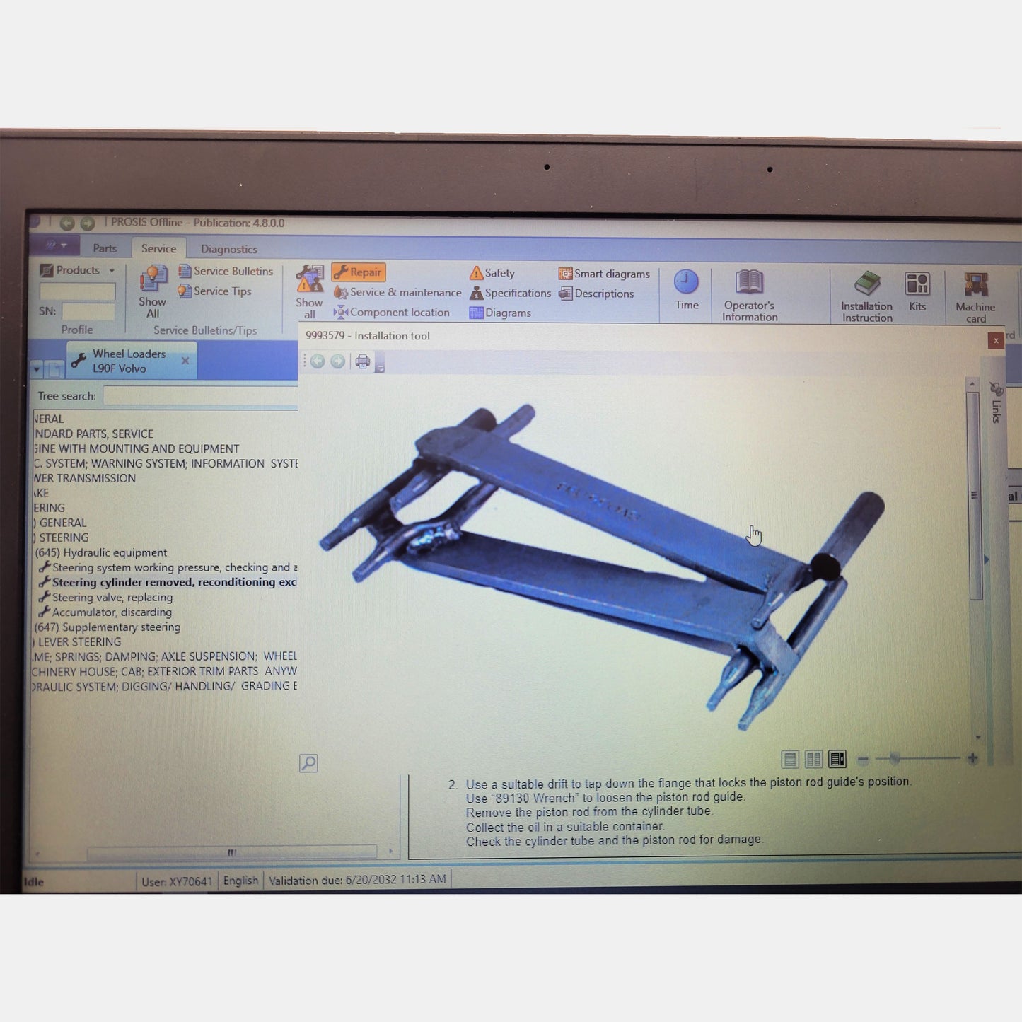 Diagnostic Laptop VOLVO Mack PTT 2.8 2024 DevTool PROSiS IMPACT Trucks + CT
