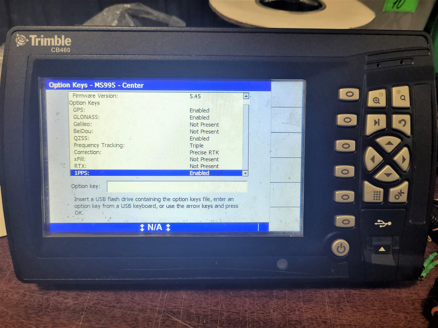 Trimble CAT MS995 Grade Control GNSS GLONASS Base Receiver For GCS900