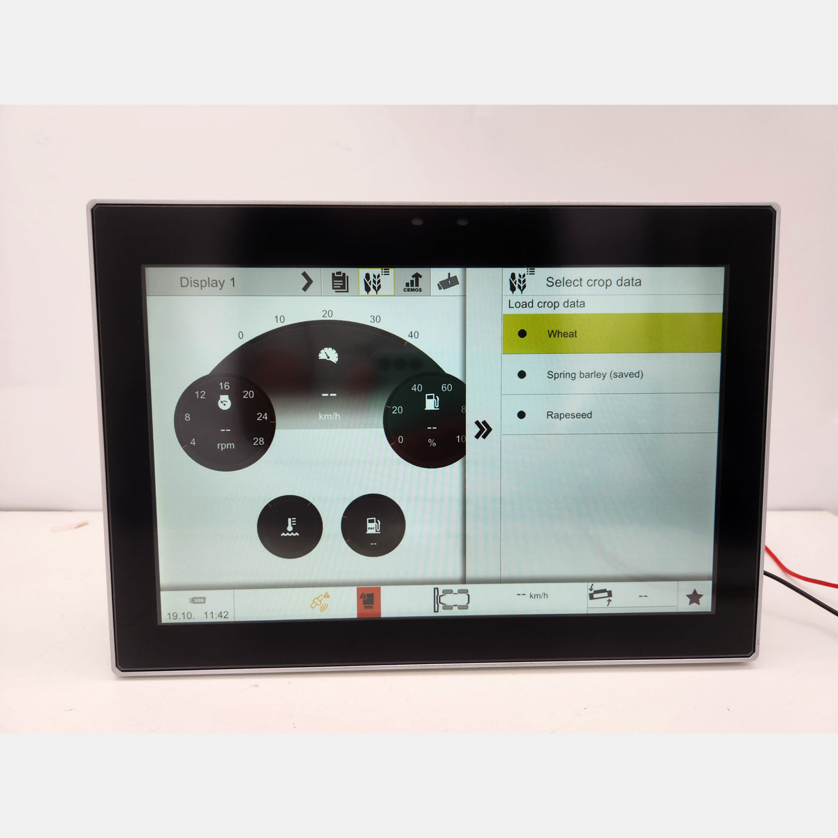 CLAAS CEBIS Touch Display Terminal A030 3020554.1 Lexion Tucano Combine Monitor