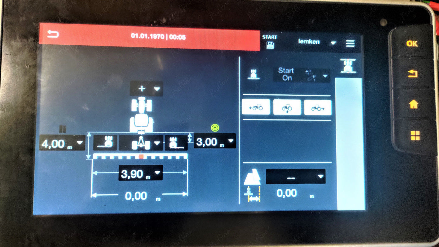 AGCO Massey Ferguson TOUCH Display ACW0162930 Datatronic 5 Monitor MF Control Center GPS