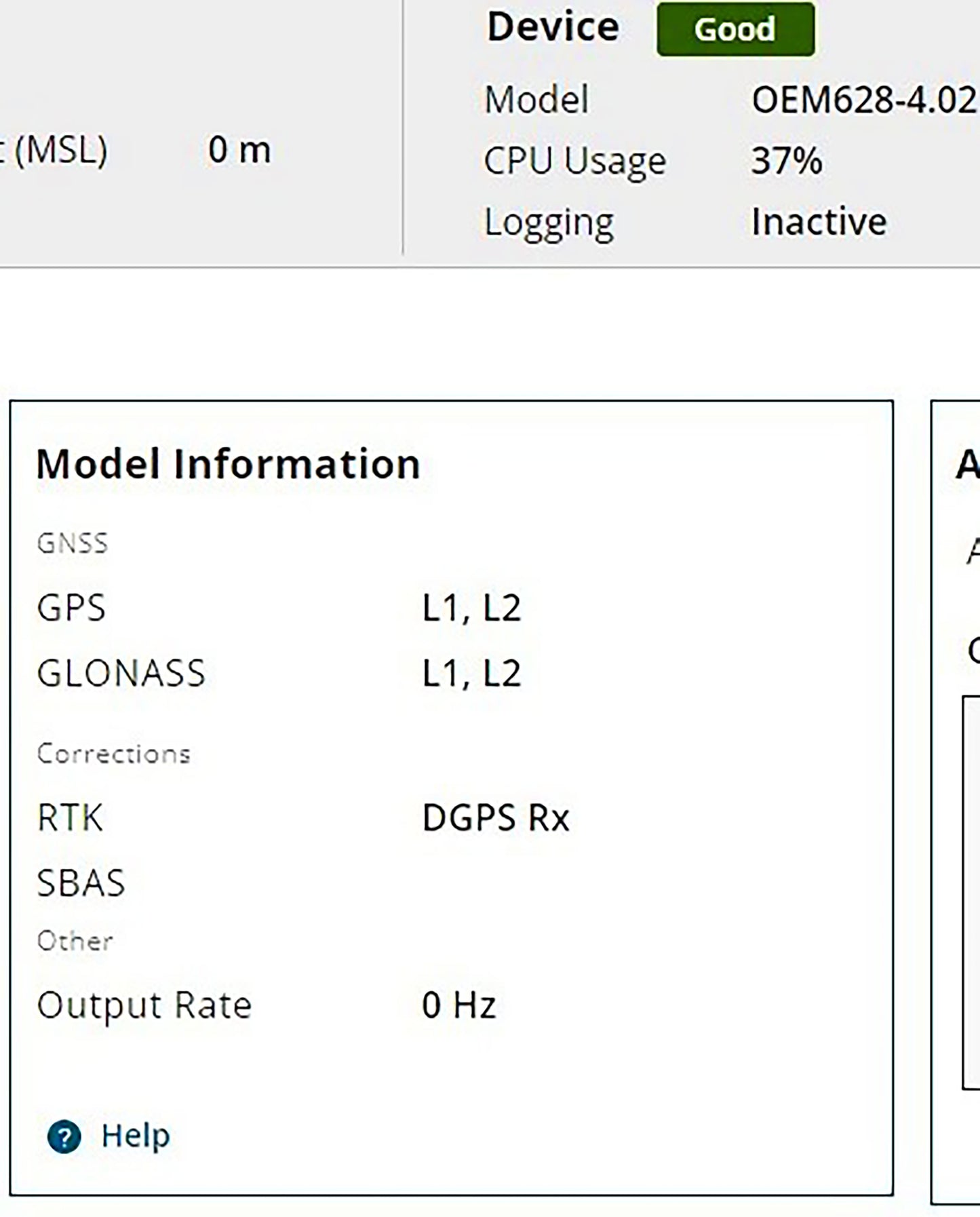 NovAtel Smart6-L SM6L-D2L-00G-0T0 [AGC9] | GNSS Receiver GPS GLONASS L1/L2 RTK