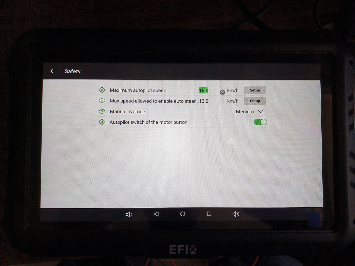 eFIX eSteer 10 only Display Terminal RTK