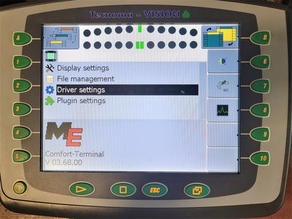 Muller-Electronk COMFORT-TERMINAL DISPLAY GPS ISOBUS