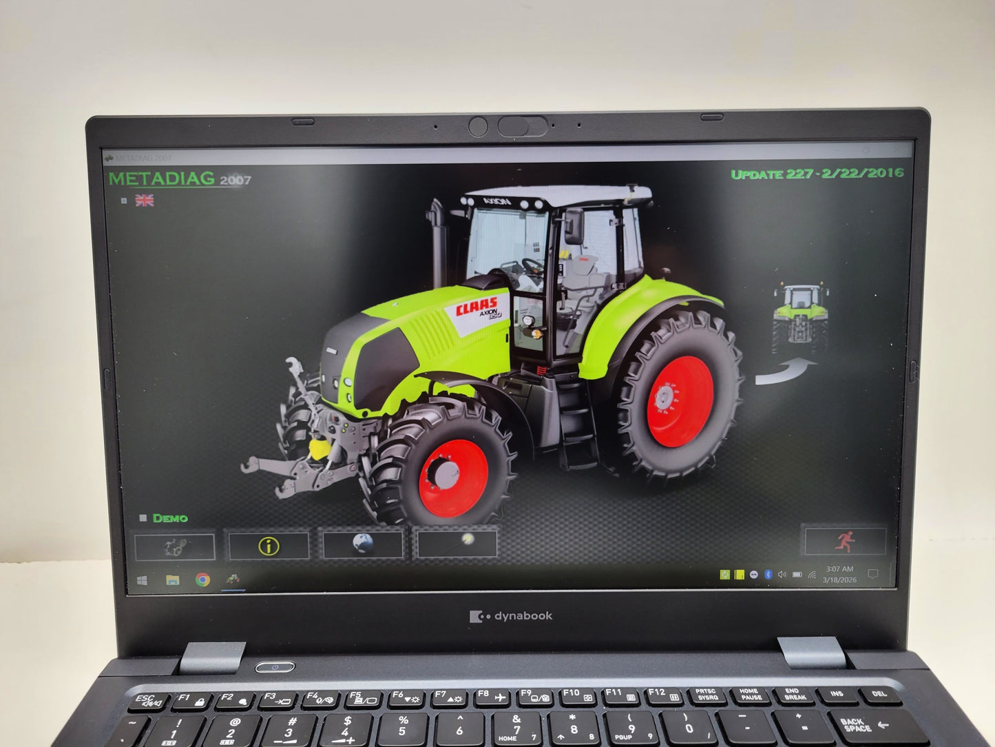Claas Diagnostic Laptop METAGIAG