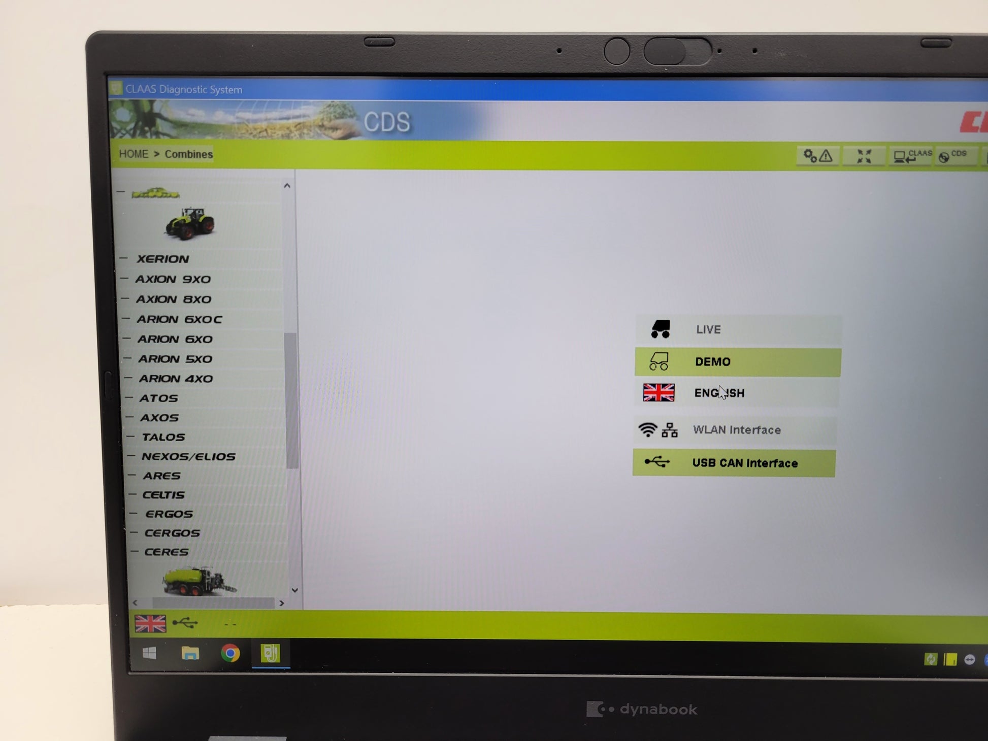 Claas Diagnostic Laptop with CDS 7.6.3 and WebTIC 2025 software