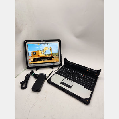 Diagnostic Panasonic Rugged laptop CAT Caterpillar Perkins