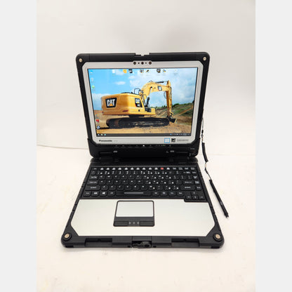 Diagnostic Panasonic Rugged laptop CAT Caterpillar Perkins