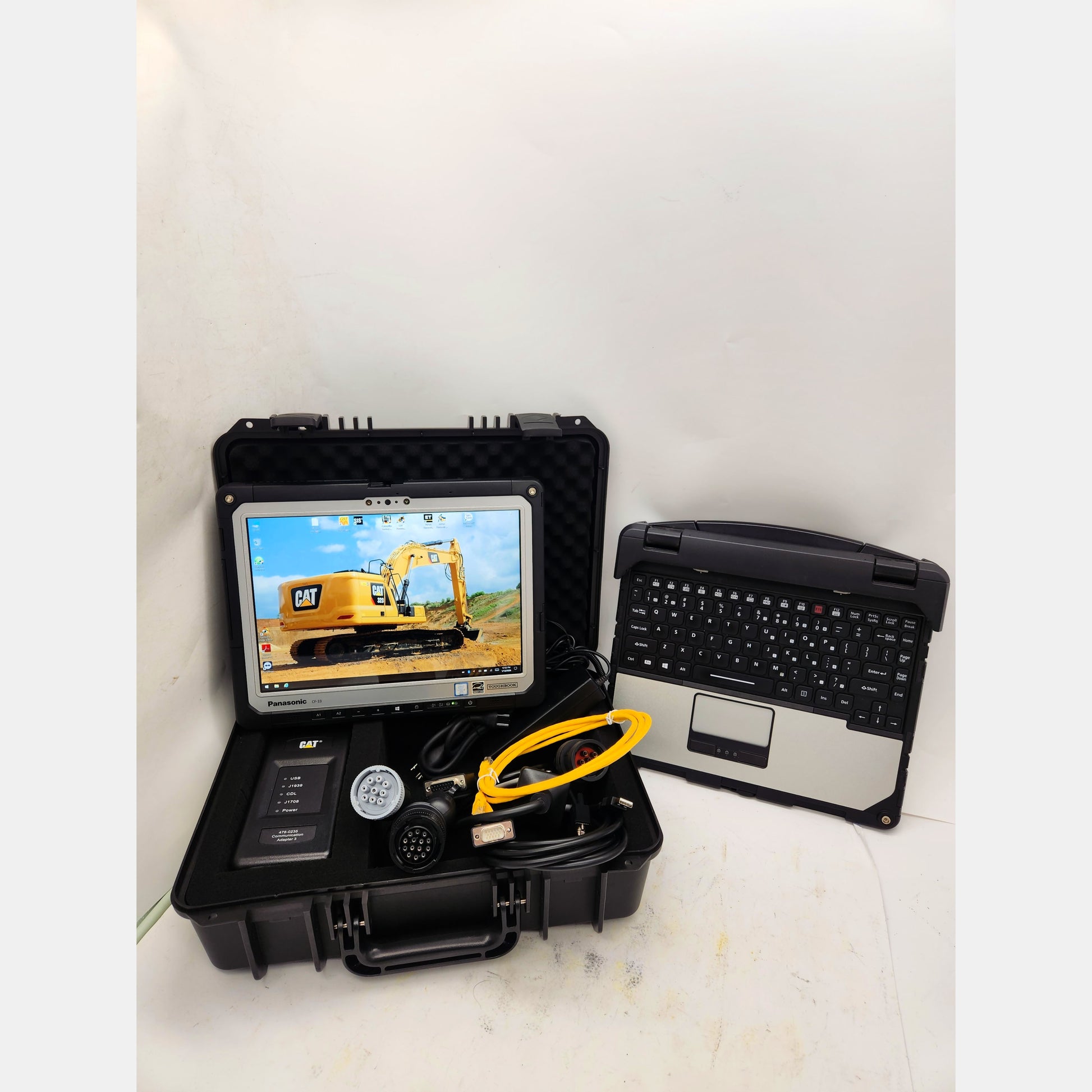 Diagnostic Panasonic Rugged laptop CAT Caterpillar Perkins DoIP