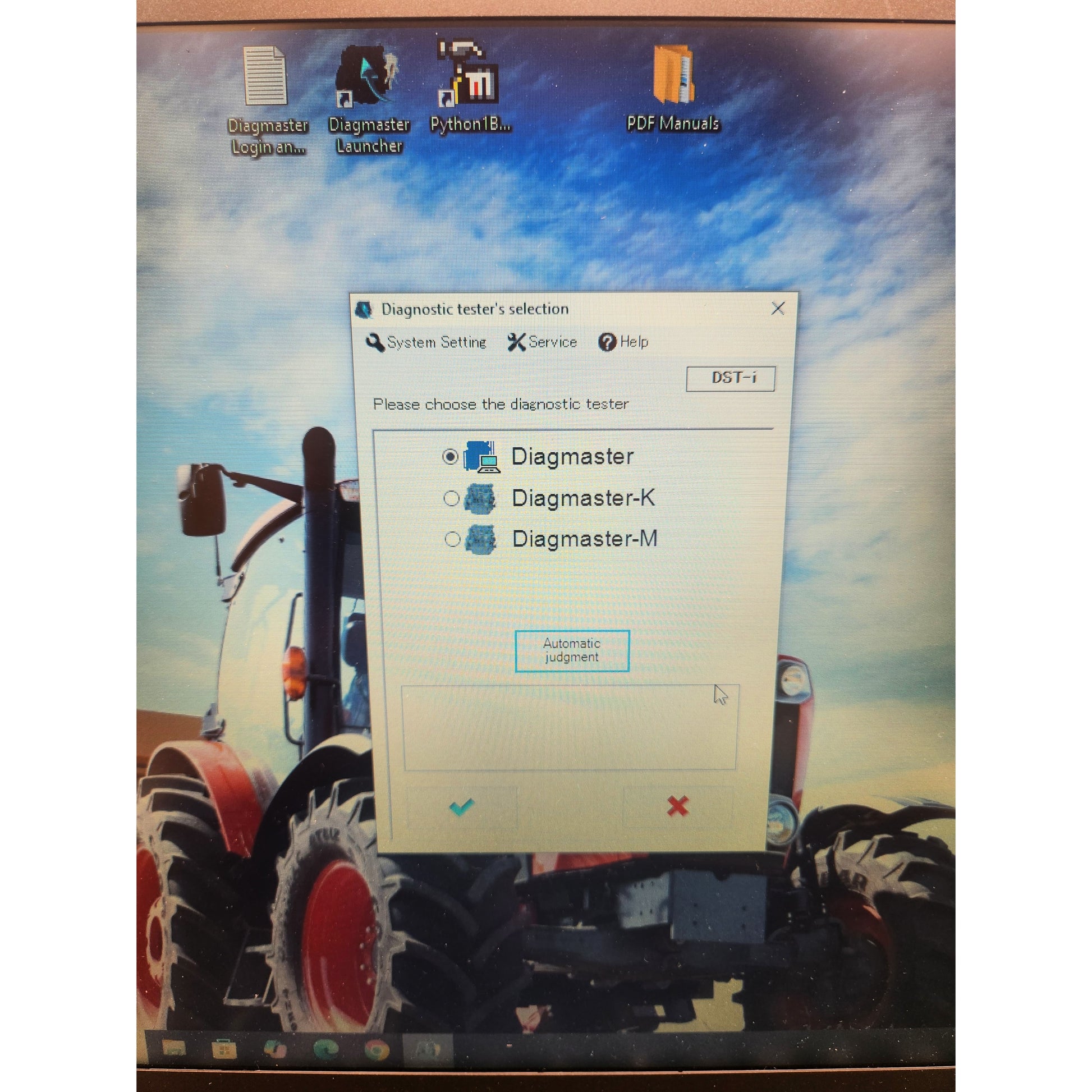 Kubota Diagnostic Diagmaster 21.11