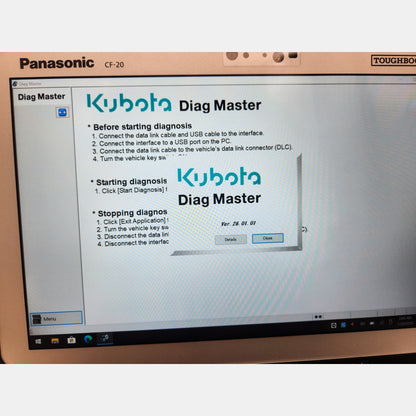 Kubota DiagMaster 26.01