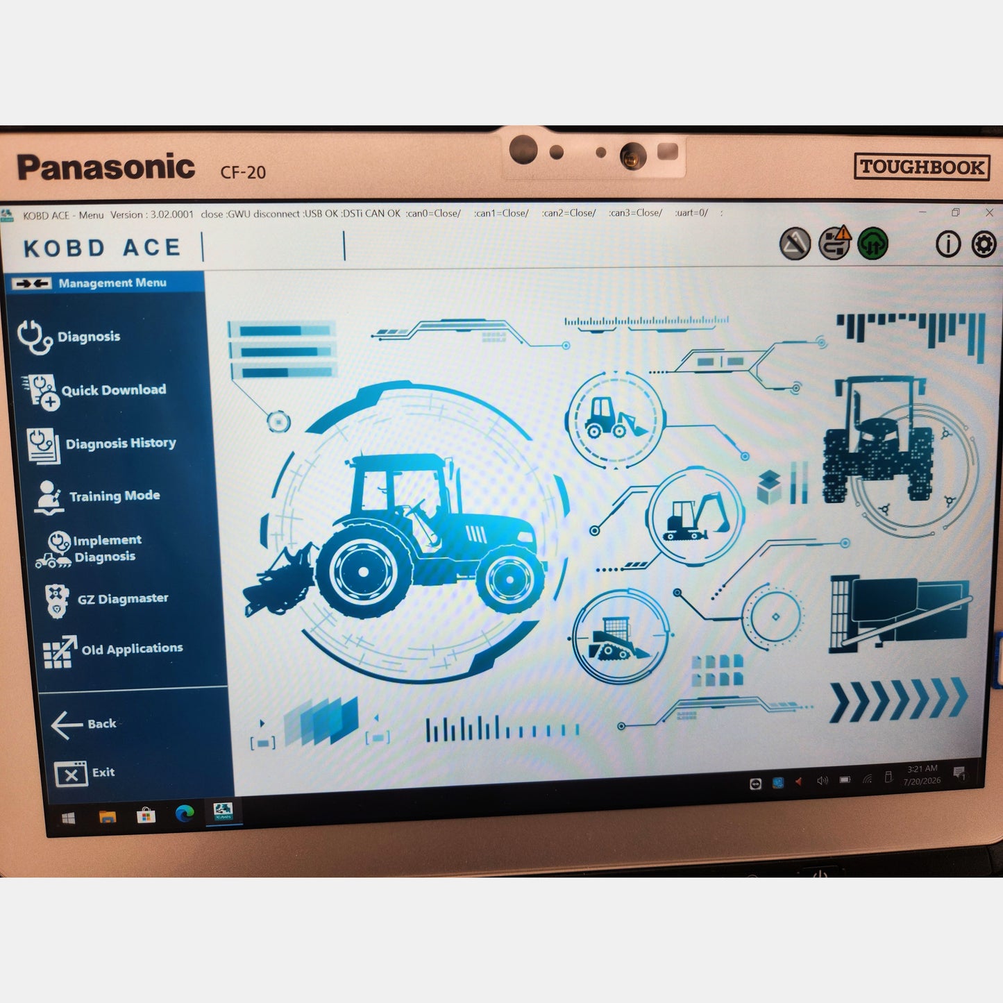 Kubota DiagMaster 26.01