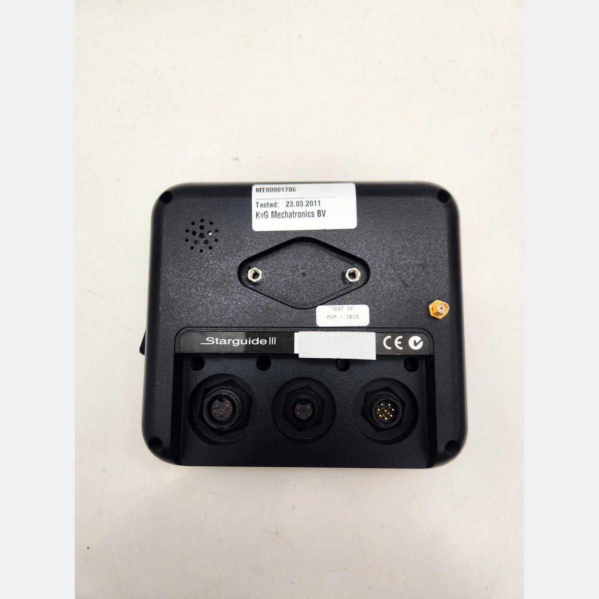 Kverneland Starguide III TeeJet Matrix Display