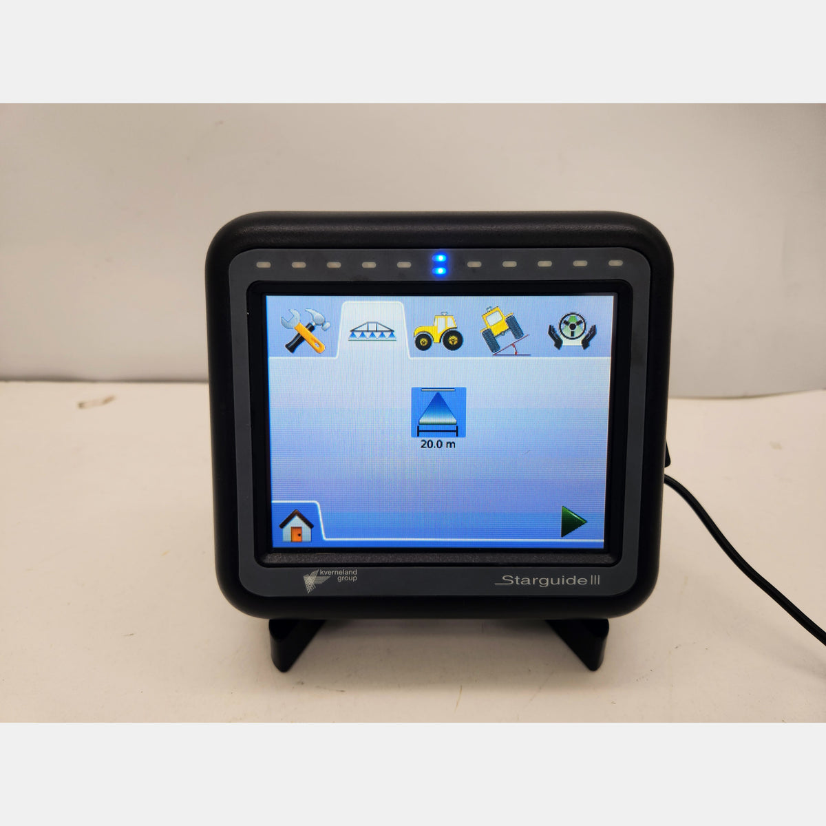 Kverneland Starguide III TeeJet Matrix Display
