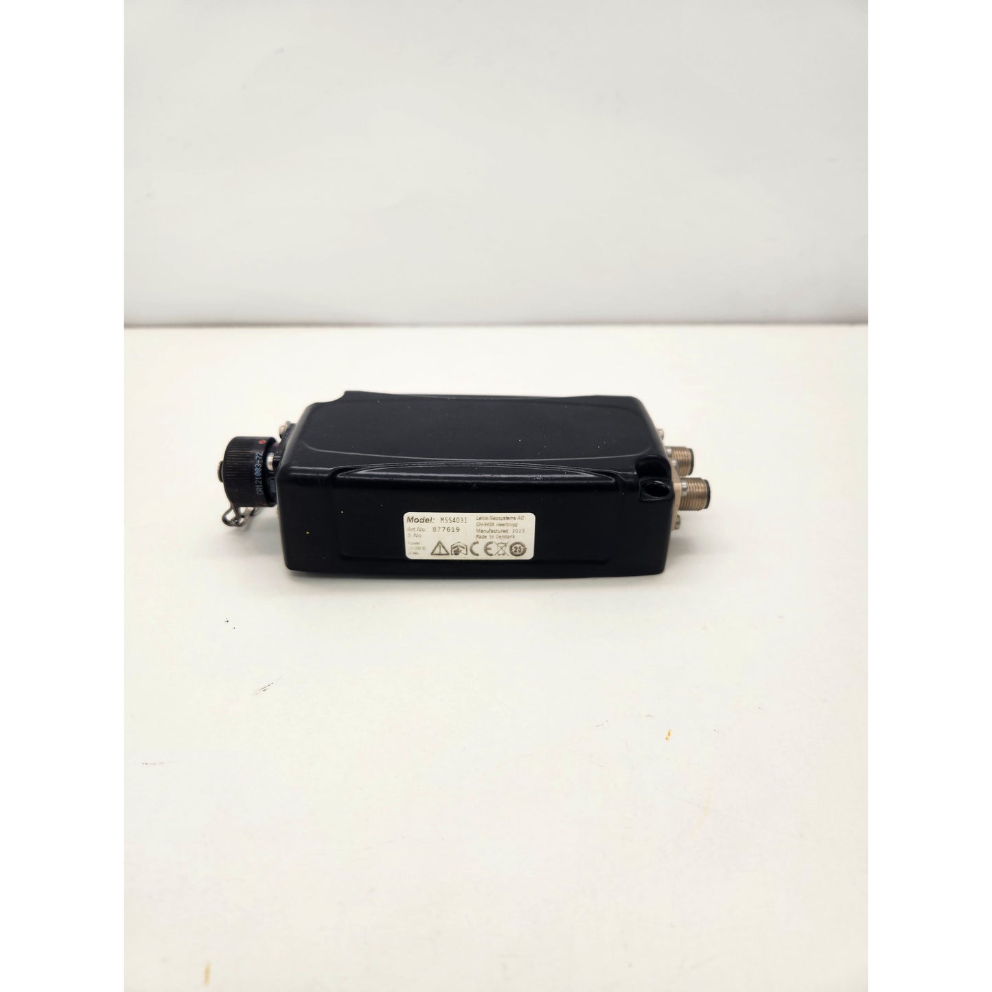 Leica MSS403 excavator bucket sensor top view, like new condition