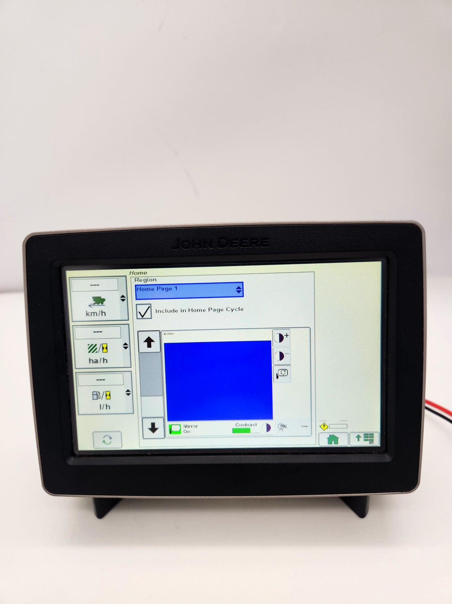 John Deere Secondary Display Touch PFA10727 with active licenses