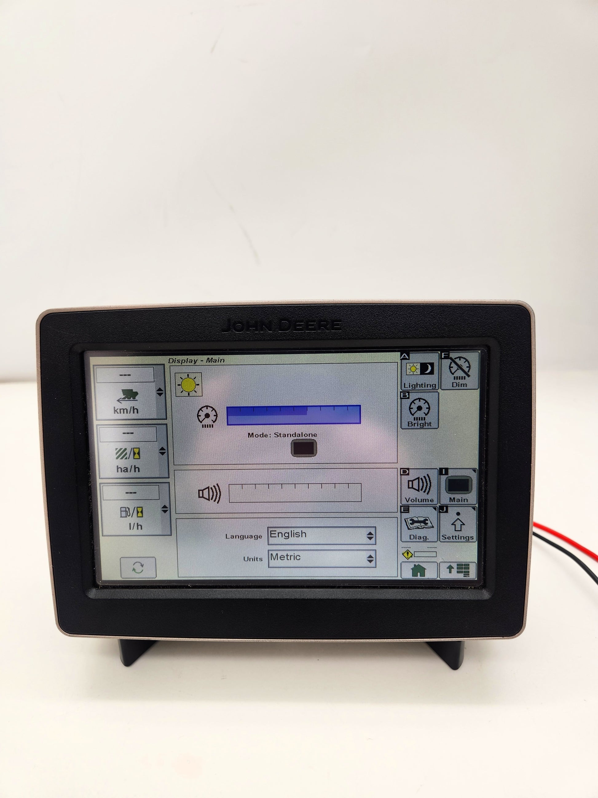 John Deere Secondary Display Touch PFA10727 with active licenses