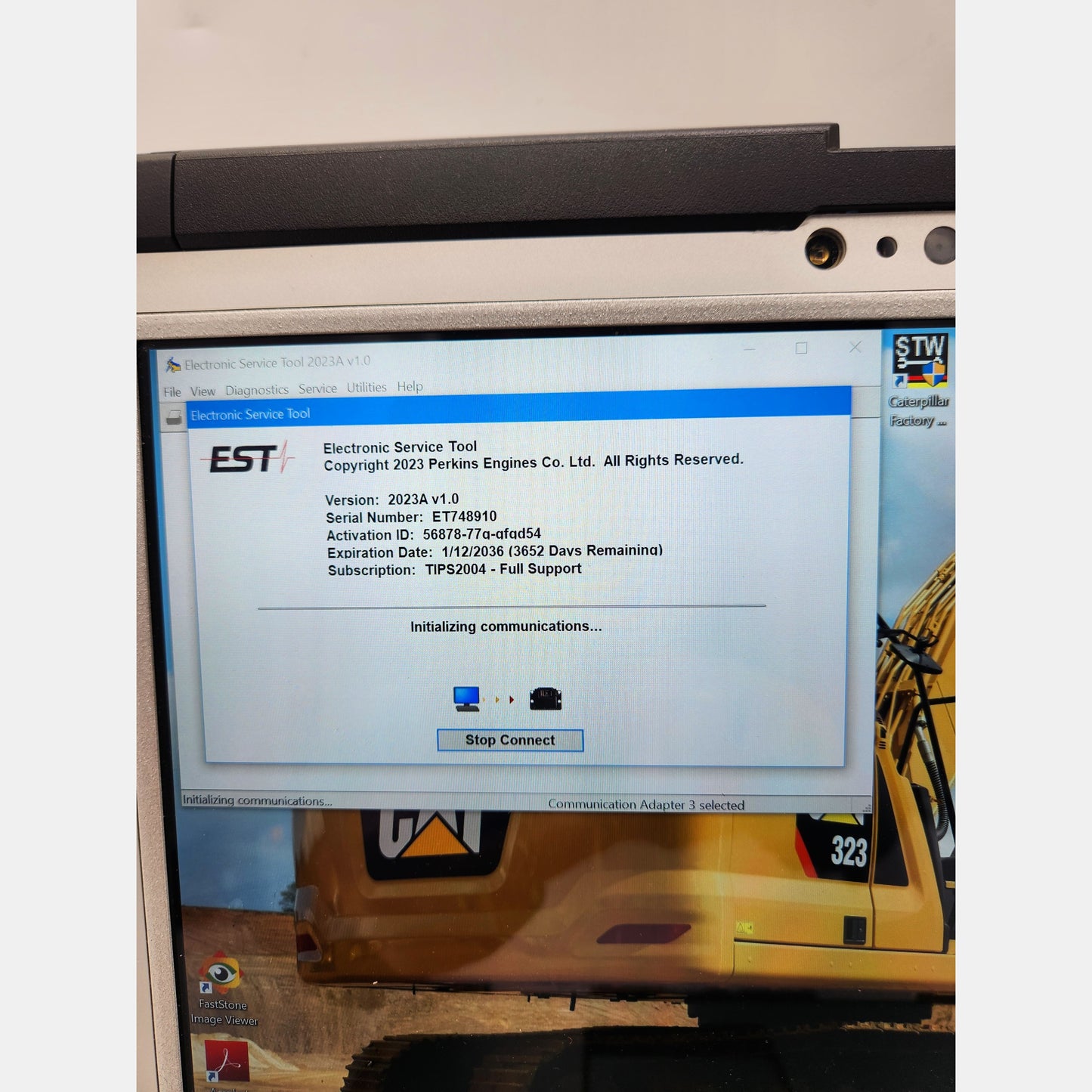 Perkins Electronic Service Tool EST