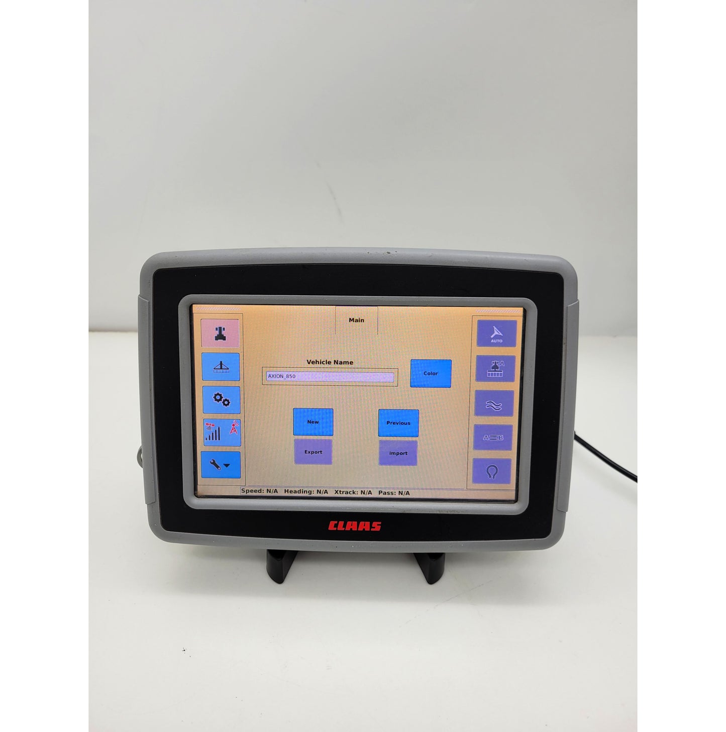 14059840 CLAAS Terminal S7 Guidance Display front view