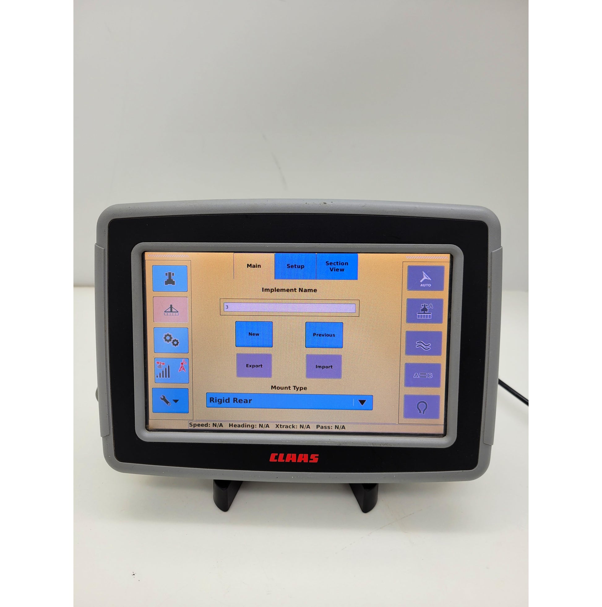 14059840 CLAAS Terminal S7 Guidance Display front view