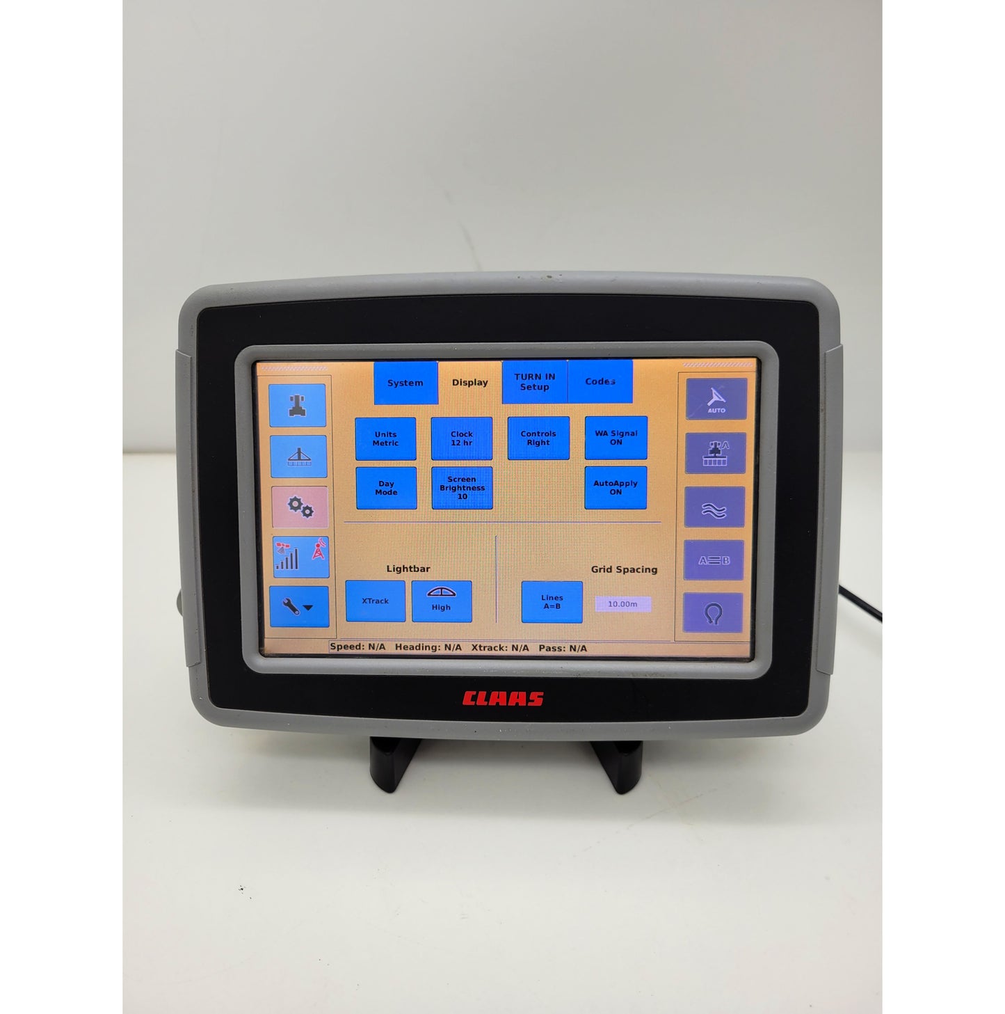 14059840 CLAAS Terminal S7 Guidance Display front view