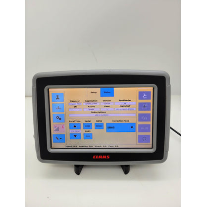 CLAAS Terminal S7 display status screen