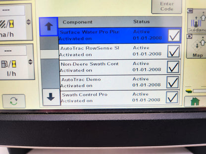 John Deere Secondary Display Touch PFA10727 with active licenses